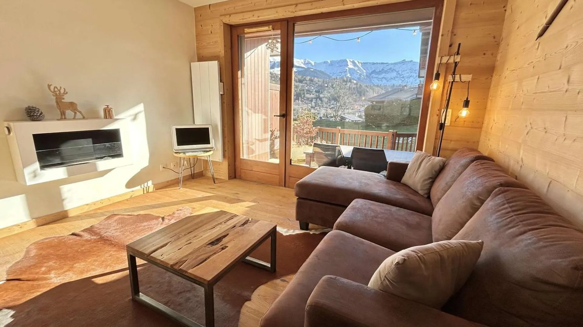Apartament Appartement 2 Pieces Avec Cabine, Terrasse Sud, Proche Telecabine Jaillet, Parking, Wi-Fi - Fr-1-597-184 Megève
